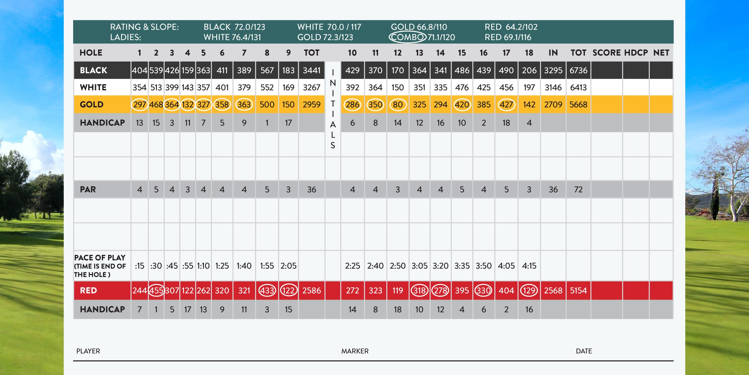 Cottonwood Golf Course Scorecard scaled Cottonwood Golf Course Scorecard scaled
